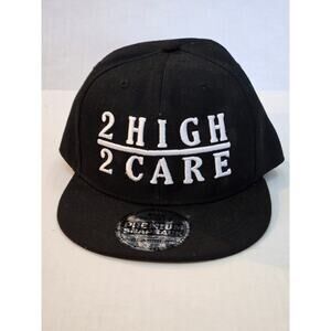Mens 2 high 2 care trucker hat- snapback- Max Head Gear